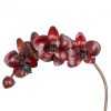 copper red phalaenopsis orchid sculpture